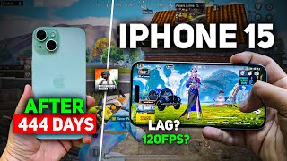 iphone 15 after 444 days | iphone 15 pubg & bgmi test | iphone 15 for esports? bgmi | Samar Playz screenshot 1