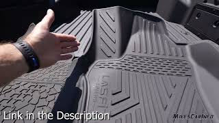 Lasfit Floor Liners Review & Install Best Custom Fit All-Weather Mats For 2025 Toyota Tacoma