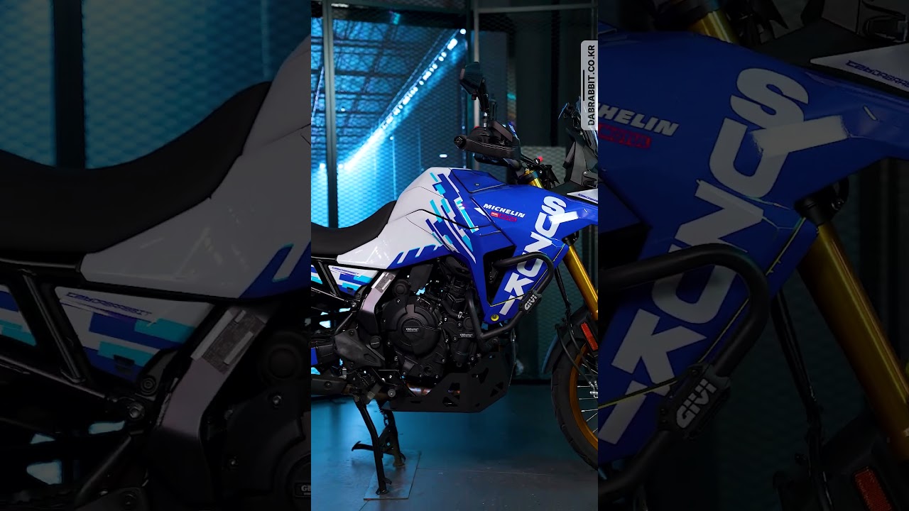 Graphic kit for SUZUKI V STROM 800DE 'DB-BW'⚡️ Explore more at: www.dabrabbit.co.kr 🌐