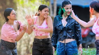 Annu Singh Holi Prank On Girls | Happy Holi Special | Most Watch Comedy Video | Twist 2023 | BRBhai