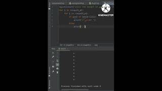 Printing T alphabet in Python using for loop||#python3 #numpy #turtle #tkinter #pythonprogramming