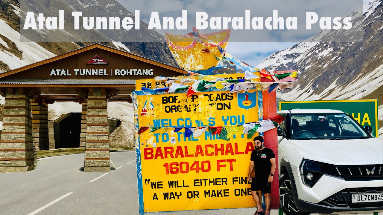 Crossing Atal Tunnel & Baralacha Pass | Epic Mahindra 3XO Ladakh Drive - Part 2