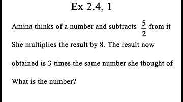 CBSE NCERT CLASS 8 MATHS EXERCISE 2.4 QUESTION 1 I ncert solution of class 8
