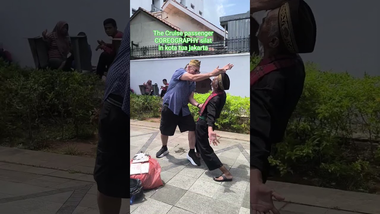 city tour experience silat coreo in Jakarta city tour #travel