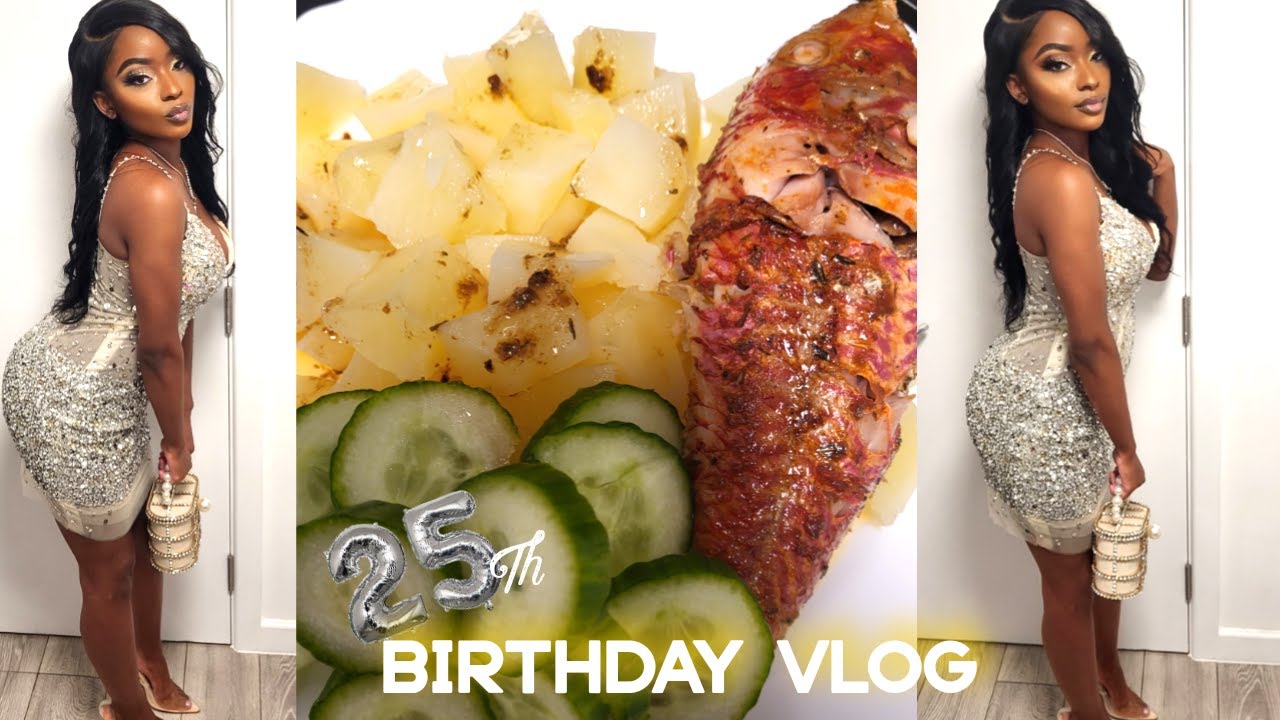 VLOG: GRWM for my BIRTHDAY! Hair, makeup, nails + suprise dinner! 🍾🎂