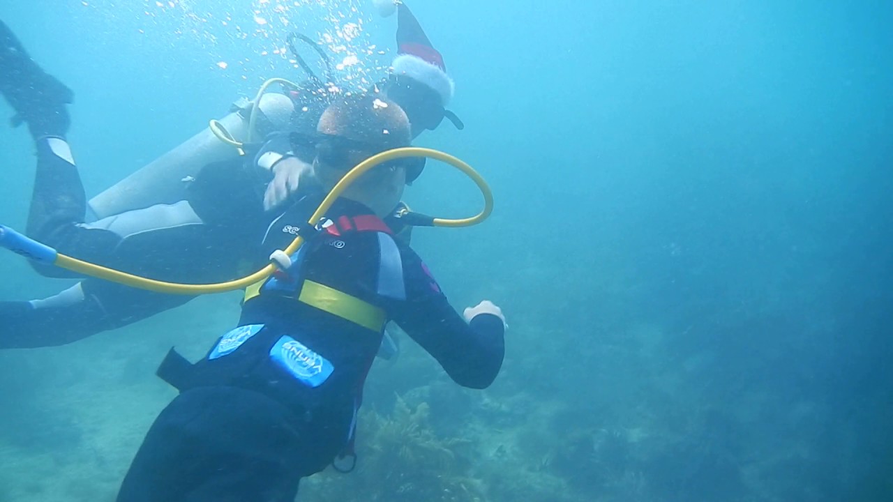 SCUBA - Alex SNUBA diving in Dominican Republic