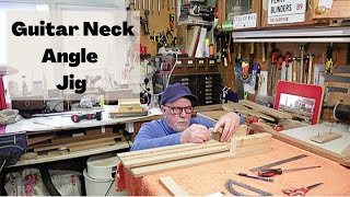 Guitar Neck Angle Jig for Les Paul Junior DC or Paul Reed Smith.