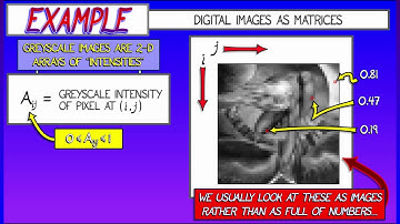 CalcBLUE 1 : Ch. 9.3 : Example - Digital Images as Matrices