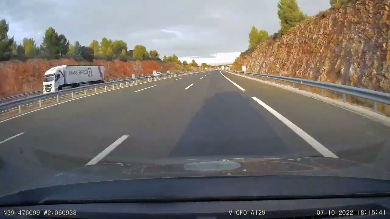 Madrid - Valencia time lapse