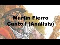 Martín Fierro - Canto 1 - Análisis