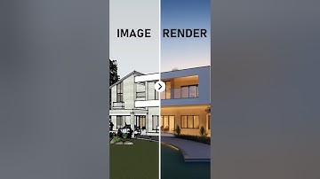 Render 3D met AI in 1 minuut! #architectuur #ai #promeai #rendering #sketchup #vray #lumion