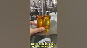 🚀 DÂY CHUYỀN CHIẾT RÓT NƯỚC HOA TỰ ĐỘNG DẠNG NẮP XỊT | Chuẩn Công Nghệ 2025| Tân Sao Bắc Á