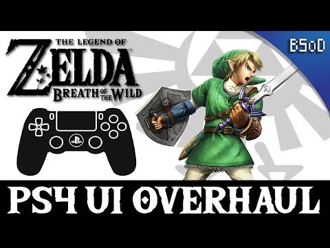 Video) The Legend of Zelda Breath of the Wild running on PS4 