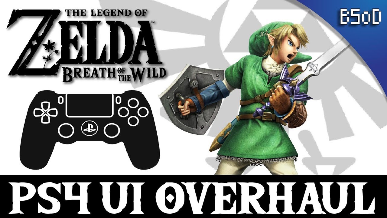 Ultimate PS5 UI [The Legend of Zelda: Breath of the Wild (WiiU)] [Mods]