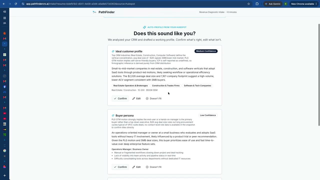 PathFinder product walkthrough