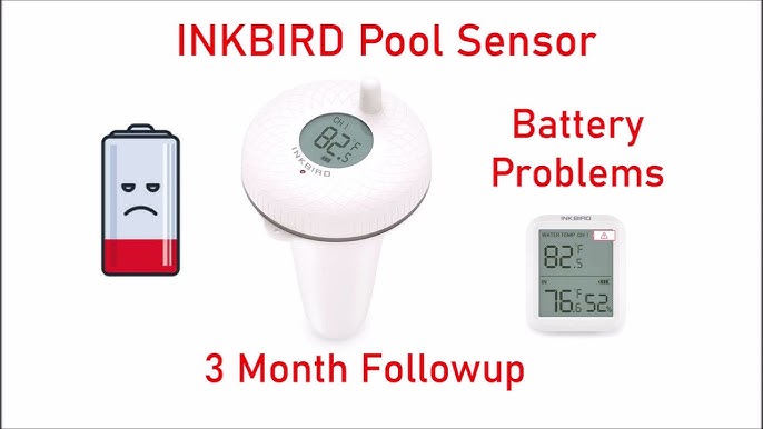 INKBIRD WiFi Digital Indoor Monitor Set, Bluetooth Temperature and Humidity  Monitor with 3 Sensors, White, Large LCD Multi-Channel Display for Home