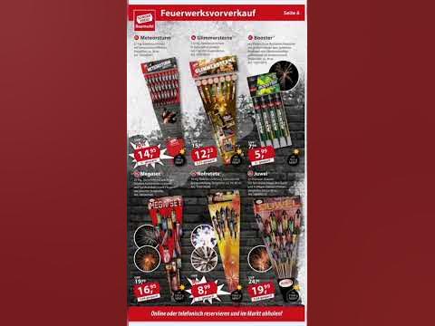 Sonderpreis Baumarkt Feuerwerk Prospekt 2022/23 YouTube