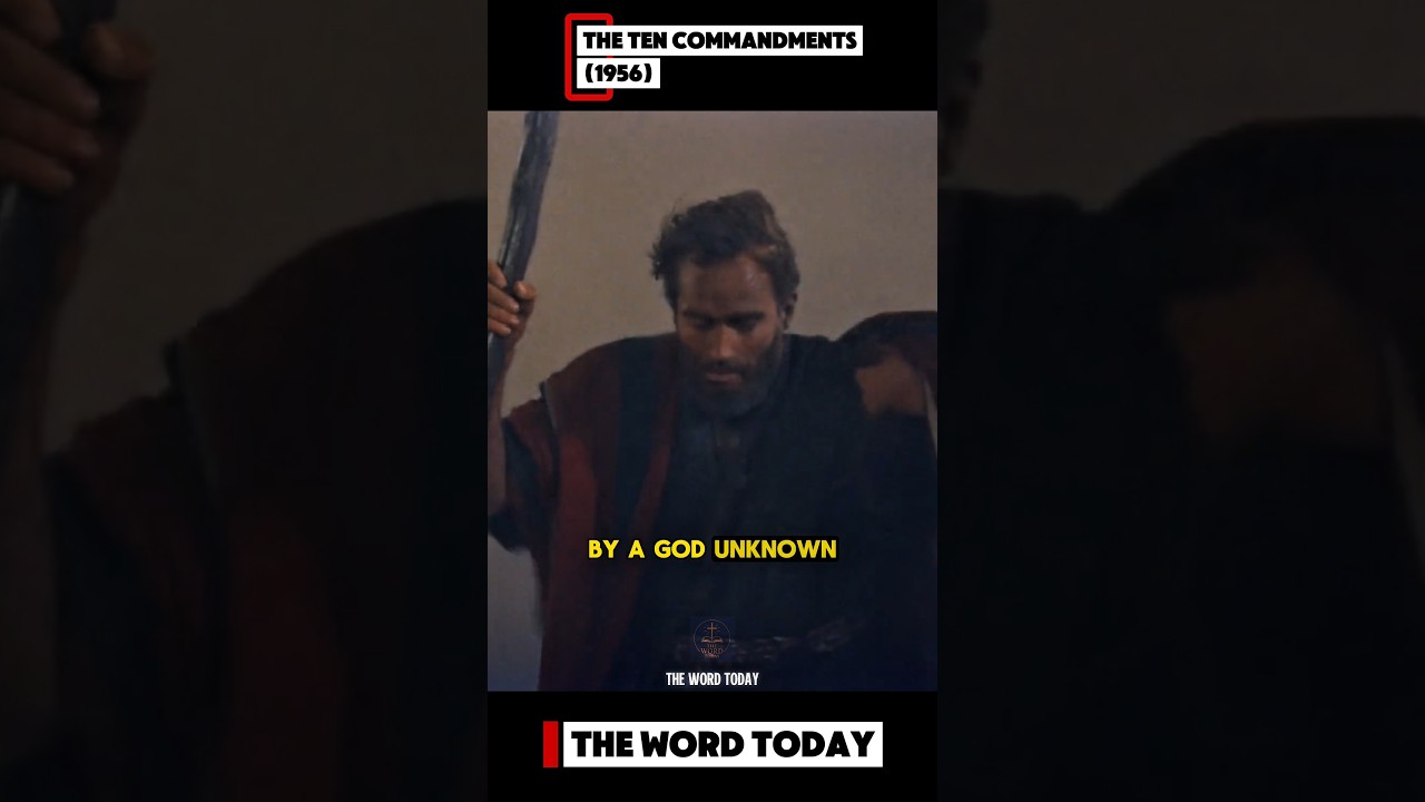 🏜️ Moses’ Journey Through the Desert After Exile | The Ten Commandments (1956) #shorts #fyp #viral