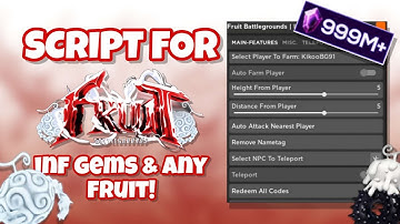 Fruit Battlegrounds Script INF GEMS & ANY FRUIT (PASTEBIN 2023)