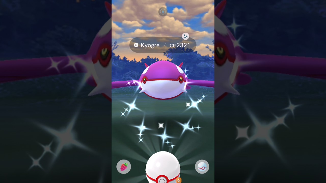 How to get Shiny✨Primal Kyogre in Pokemon Go/Shiny Legendary