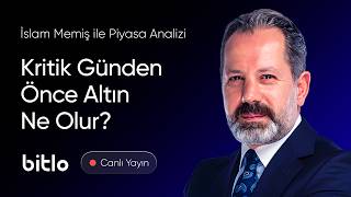 İslam Memiş ile Altın & Bitcoin Analizi | Enflasyon Açıklandı! | 3 Eylül