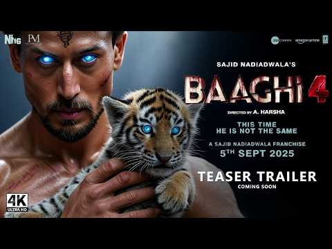 BAAGHI 4 Official Trailer Tiger Shroff Triptii Dimri Sajid Nadiadwala S A Harsha 2024 