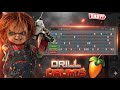 How to Make Drill Drums in FL Studio 🔪 | Beginner Tutorial (Hindi)