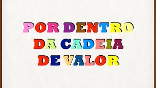 Por dentro da cadeia de valor