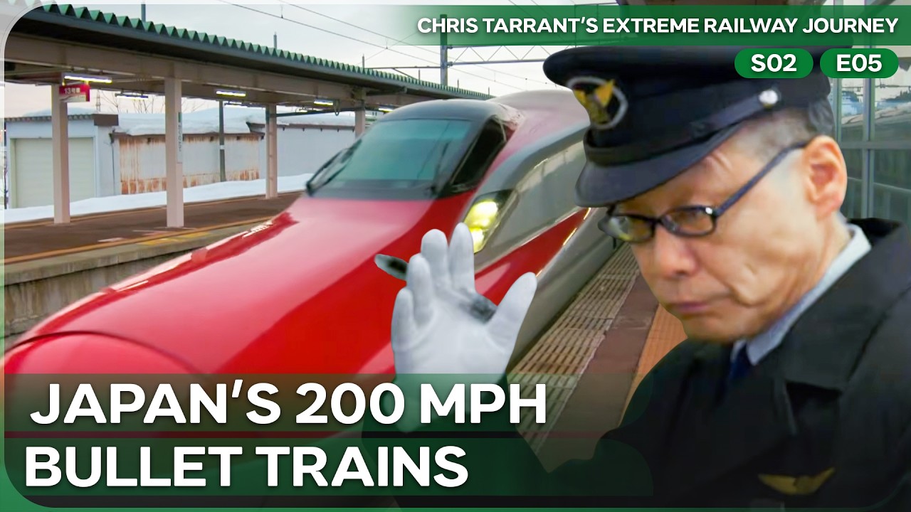 Japan's High Tech Bullet Trains! | Chris Tarrant's Extreme Railway