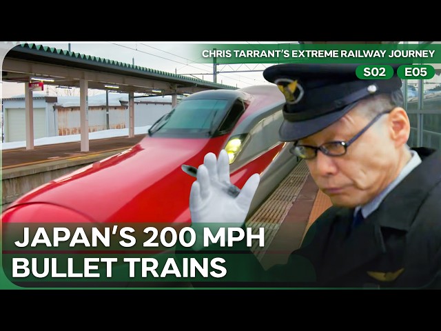 Japan's High Tech Bullet Trains! | Chris Tarrant's Extreme Railway