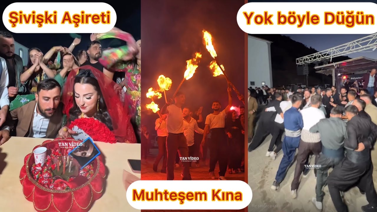 Hakkari Ve Çukurca’da Muhteşem Bir Şivişki Aşiret Servet Ve Dilan Çiftimizin Düğünü 