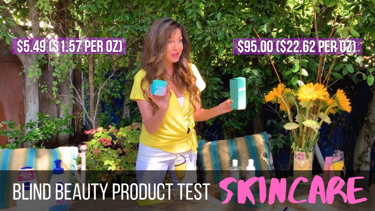 Are you paying too much for skincare products? | Blind Beauty Product Test | Lisa Guerrero TV