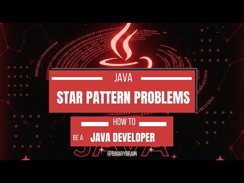 Star Pattern Problem Using java Programming Language(Java tutorial for beginners) . #starpatterns