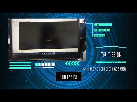 How to Install Network Operating System in a Virtual Machine - YouTube
