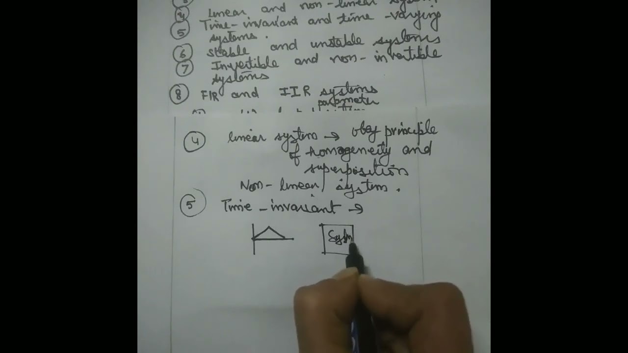 signal and systems-Introduction to systems and its classification in hindi