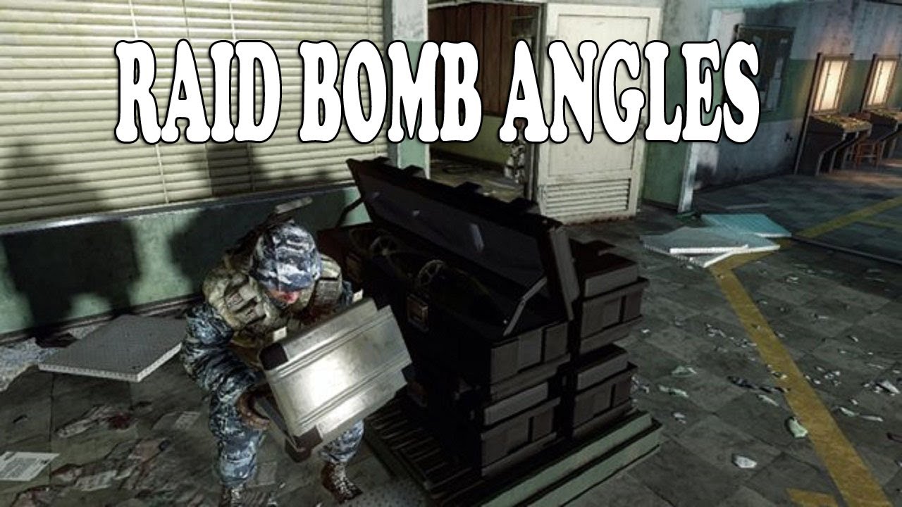 Raid Bomb Angles | Call of Duty Black Ops 2 Guide