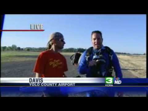 Brian Hickey Celebrates Skydive