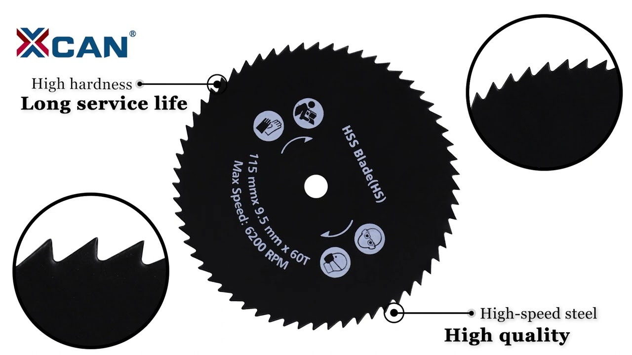 HSS Saw Blade 1 Set Nitride Coated Mini Circular Saw Blade For Wood/Metal Rotary Tools Cutting Disc