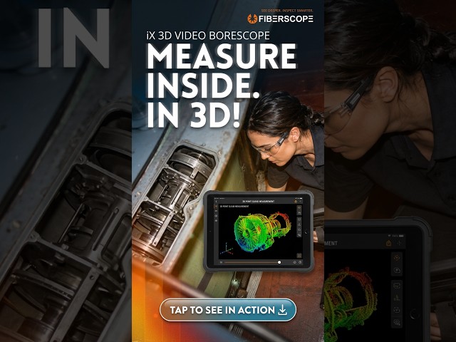 What if you could measure what you see inside? 🔍 #borescope