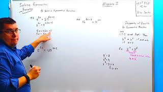 Solving Exponential Equation part 2 ASL explained