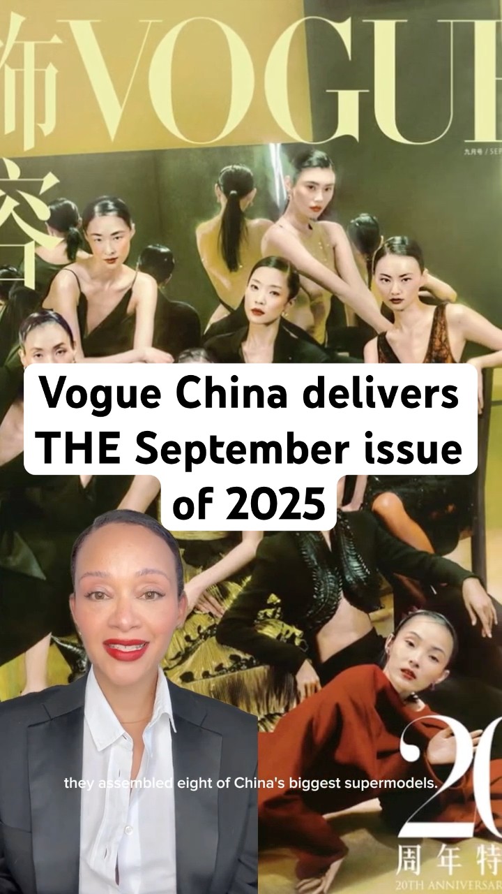 VOGUE CHINA SUPERMODEL SEPTEMBER COVER #vogue #fashion - YouTube