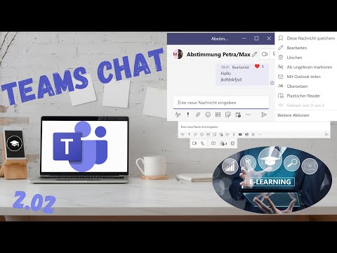 2.02 Microsoft Teams Schulung | Der Chat und seine Möglichkeiten in Teams