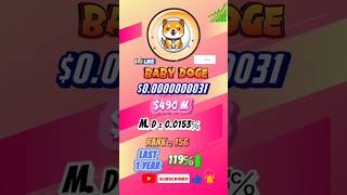 Baby Doge Coin Bull Run Baby doge coin #babydoge