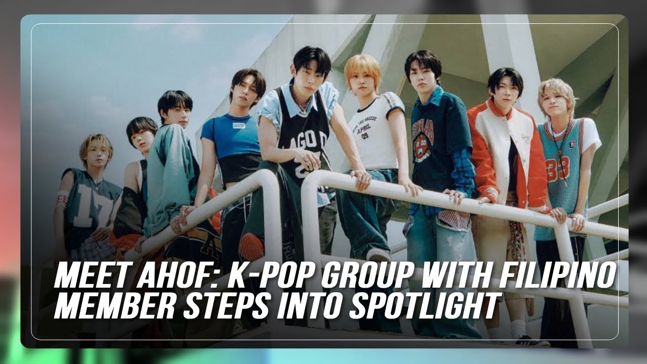 Meet AHOF: K-pop group with Filipino member steps into spotlight | ABS-CBN News