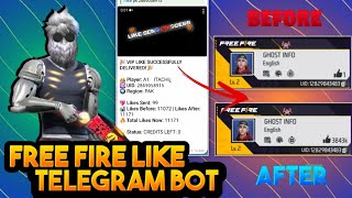 FREE FIRE NEW LIKE BOT | FF LIKE BOT | FF UNLIMITED LIKE TUTORIAL | FF TELEGRAM LIKE BOT | freefire screenshot 5