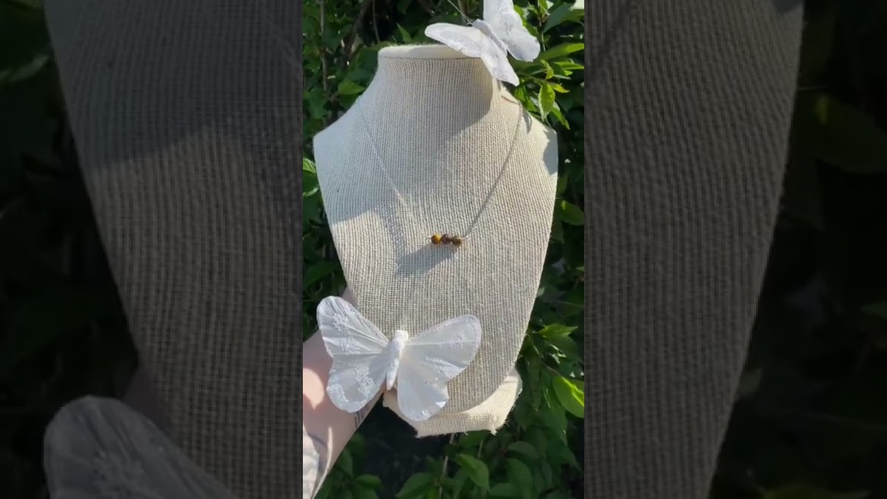 Tiger’s eye crystal necklace 