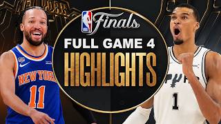 Spurs x Knicks Full Game 4 - June 10, 2026 | Finals