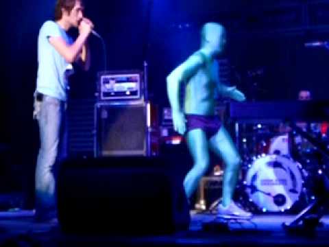 David Cook as the Dancing "Green Man"