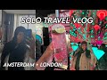 MY SOLO TRIP TO AMSTERDAM | Solo Traveling in Europe | VLOG
