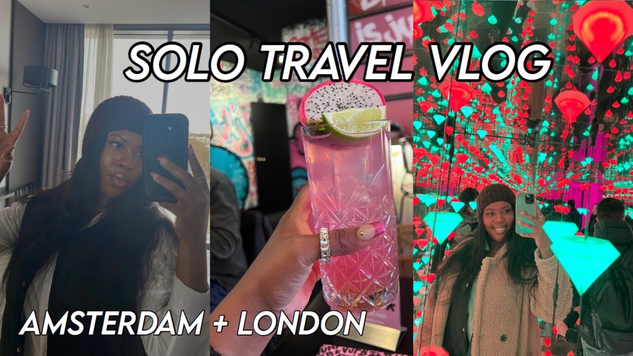 MY SOLO TRIP TO AMSTERDAM | Solo Traveling in Europe | VLOG